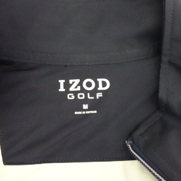 IZOD Golf Vest Men’s Size M Blue Hydrashield Full Zip - Picture 6 of 9